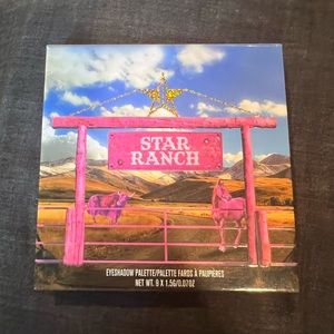 Jeffree Star Star Ranch eyeshadow palette.